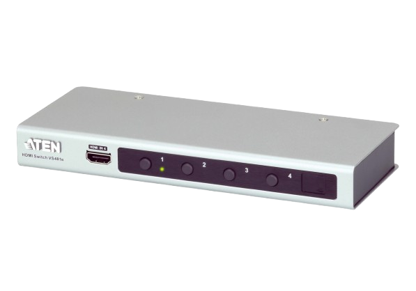 HDMI Switch - 4 Port - IR & RS232 Remote Control 4kx2K
